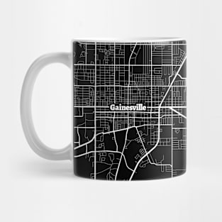 Gainesville Florida Map | Map Of Gainesville Florida | Gainesville Map Mug